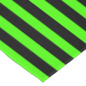 Halloween Slime Groen en Zwart Tafelkleed (Gekanteld)