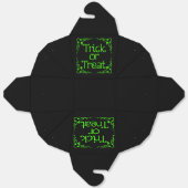 Halloween Slime Groene Trick or treat Bedankdoosjes (Ongevouwen)