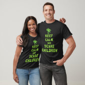 Halloween Slime Houd Kalm & Scare Kinderen T-shirt (Unisex)