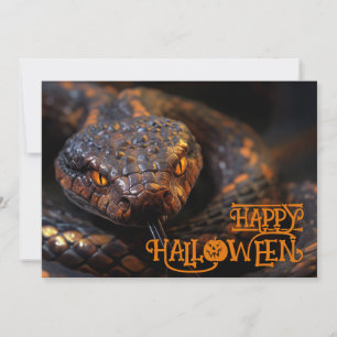 Halloween 🐍 "Slithering Spook-tacular Kaart