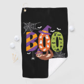 Halloween Sloth Boo Lazy Essential T-shirt Golfhanddoek (Insitu)