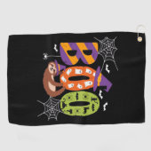 Halloween Sloth Boo Lazy Essential T-shirt Golfhanddoek (Horizontaal)