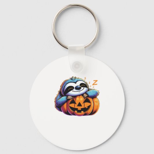 Halloween Sloth Lover Costume Essential T-Shirt Sleutelhanger (Voorkant)