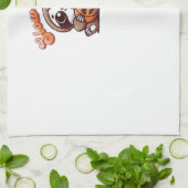 Halloween Sloth Slow and Spooky Cute Sloth Pumpkin Theedoek (Gevouwen)