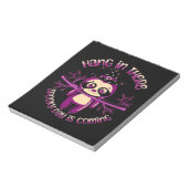 Halloween Sloth (ver.1) Classic T-Shirt Notitieblok (Linkerzijde)