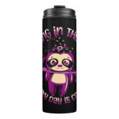 Halloween Sloth (ver.1) Classic T-Shirt Thermosbeker (Voorkant)