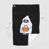 Halloween Slothful Design, dit is mijn menselijke Golfhanddoek (Insitu)