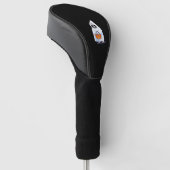 Halloween Slothful Design, dit is mijn menselijke  Golfheadcover (Schuin)