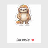 Halloween Slothster Essential T-shirt Sticker (Vel)