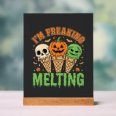 Halloween Smeltend Ijs Acryl Bord (Neutraal)