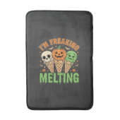 Halloween Smeltend Ijs Badmat (Voorkant Verticaal)