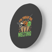 Halloween Smeltend Ijs Grote Klok (Hoek)