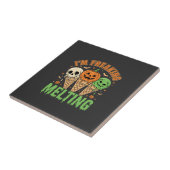 Halloween Smeltend Ijs Tegeltje (Zijkant)