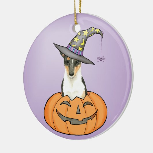 Halloween Smooth Collie Keramisch Ornament (Links)