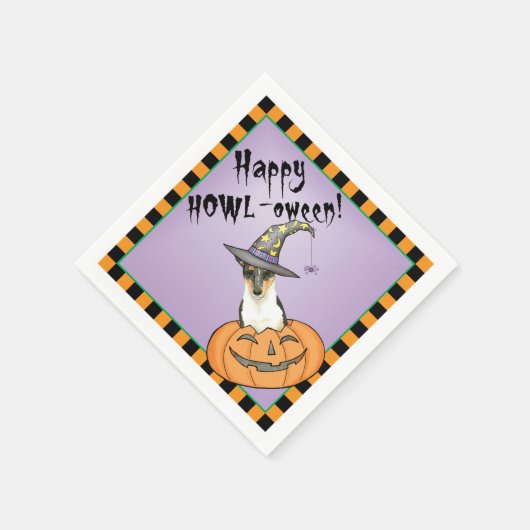 Halloween Smooth Collie Servet (Hoek)