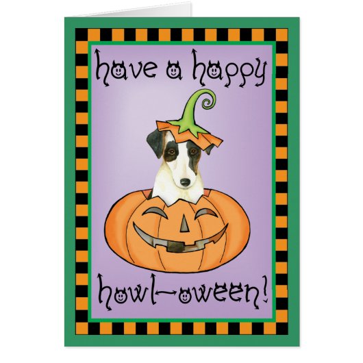 Halloween Smooth Fox Terrier (Voorkant)