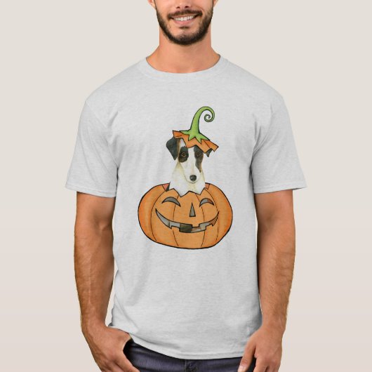 Halloween Smooth Fox Terrier T-shirt (Voorkant)