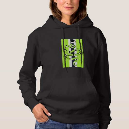 Halloween Snake Haal EM Sneaker Match 6 Electric G Hoodie (Voorkant)