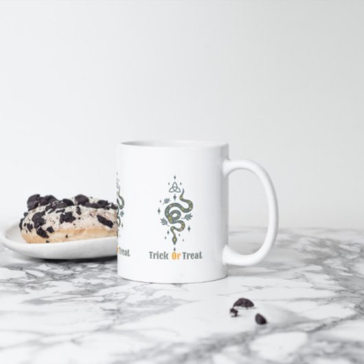 Halloween Snake, Heksen Symbolen Koffiemok