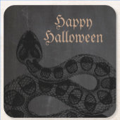 Halloween Snake Kartonnen Onderzetters