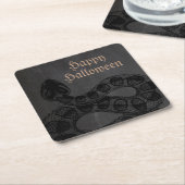 Halloween Snake Kartonnen Onderzetters (Schuin)