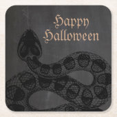 Halloween Snake Kartonnen Onderzetters (Voorkant)
