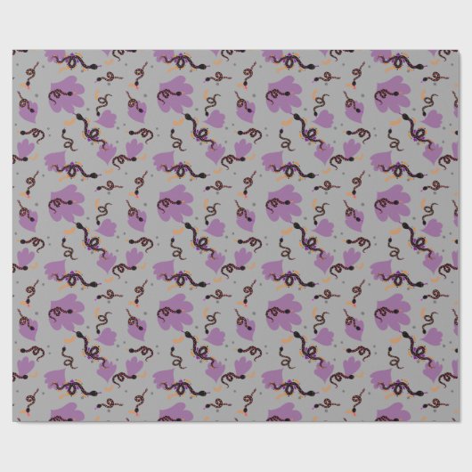 Halloween snakes_gray cadeaupapier (Vlak)