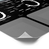 Halloween Sneeuwwitje gif en cake poster (Hoek)