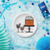 Halloween Sneeuwwitje vergif appel party bord (Feest)