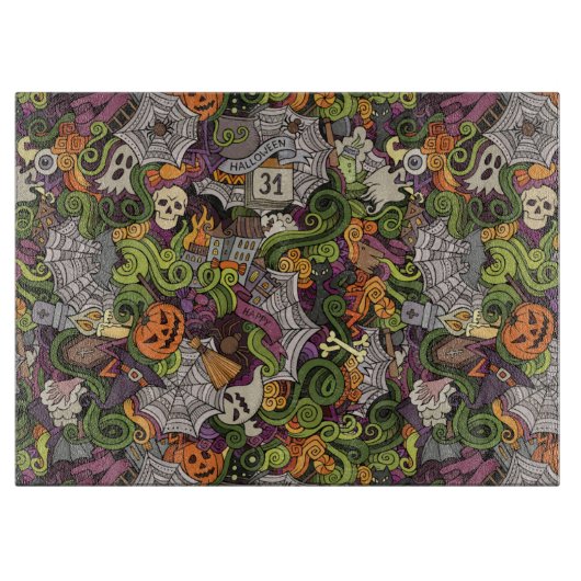 Halloween Snijplank (Voorkant)