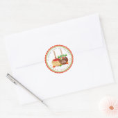 Halloween Snoep Apple Stickers Favorieten (Envelop)