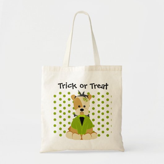 Halloween Snoep Bag - Bruno Dog Tote Bag (Voorkant)