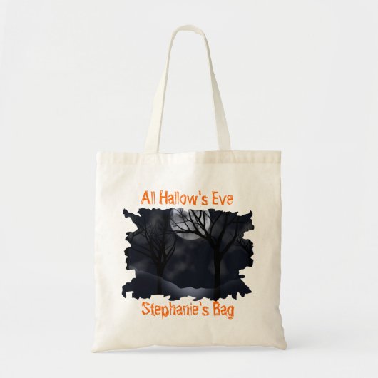 Halloween Snoep Bag, Tote Bag (Voorkant)