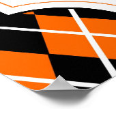 halloween snoep balk grijp bord poster (Hoek)