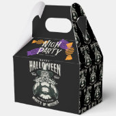 Halloween Snoep Box met Witch Design Bedankdoosjes (Achterkant)