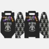 Halloween Snoep Box met Witch Design Bedankdoosjes (Ongevouwen)