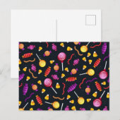 Halloween snoep briefkaart (Voorkant / Achterkant)