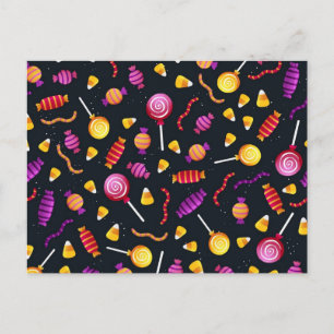 Halloween snoep briefkaart