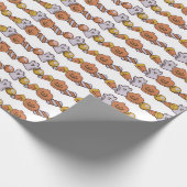 halloween snoep cadeaupapier (Hoek)