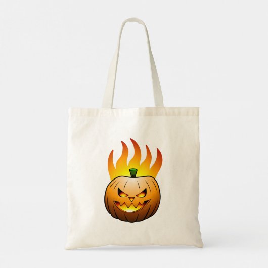 Halloween Snoep Canvas tas (Achterkant)