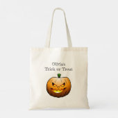 Halloween Snoep Canvas tas (Achterkant)