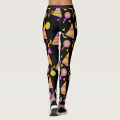 Halloween Snoep Confetti Fel Leggings (Achterkant)