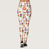 Halloween Snoep Cupcake Leggings | kostuumfeest (Achterkant)