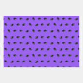 Halloween snoep en spinnen inpakpapier vel (Voorkant 3)