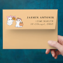 Halloween Snoep Envelop