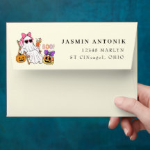 Halloween Snoep Envelop