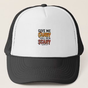 Halloween Snoep Geef Me Snoep Bel Me Bang_1 Trucker Pet