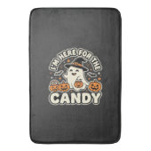 Halloween Snoep Geest Pompoen Ontwerp Badmat (Voorkant Verticaal)
