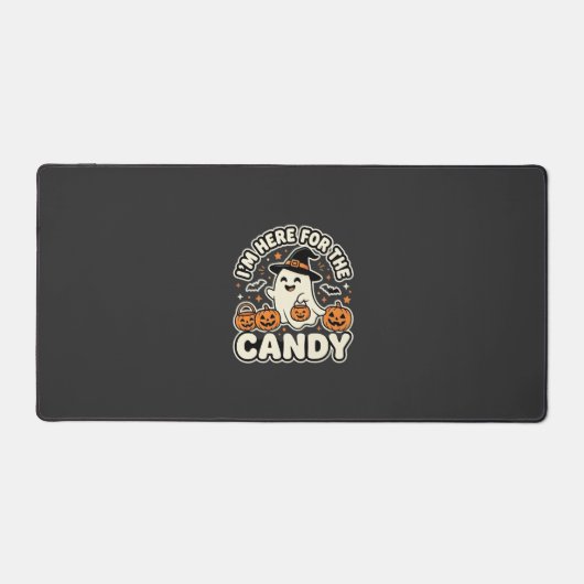 Halloween Snoep Geest Pompoen Ontwerp Bureaumat (Voorkant)