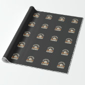 Halloween Snoep Geest Pompoen Ontwerp Cadeaupapier (Uitgerold)
